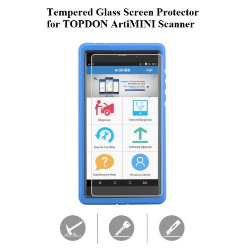 Tempered Glass Screen Protector for TOPDON ArtiMINI Scanner